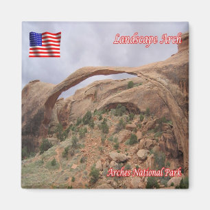 zUS160 ARCHES Nationalpark, Landschaft, Utah,Kühls Magnet