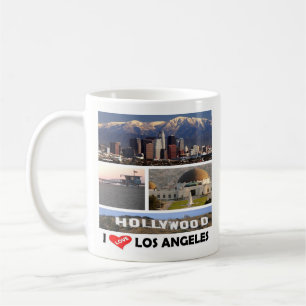zUS169 LOS ANGELES I Liebe, Mosaik, Kaffee Tasse