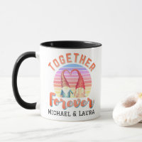 Zusammen Forever Gnome Couple Tasse