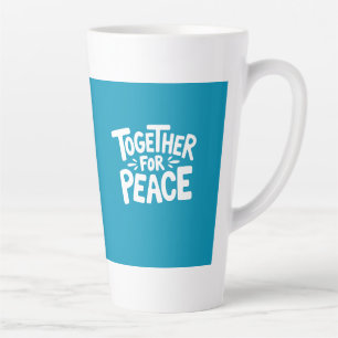 Zusammen für den Frieden Taubenbecher – Inspiriere Milchtasse