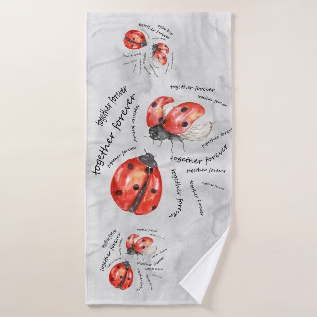 Zusammen für immer badhandtuch set (Badehandtuch)