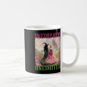 Zusammen Hexen unbegrenzt rosa grüne Hexe Hallow Kaffeetasse