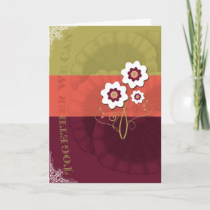 Zusammen können wir karte