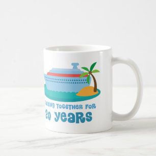 Zusammen kreuzen für 20 Jahre Jahrestags-Geschenk- Tasse