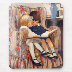 Zusammen lesen mousepad