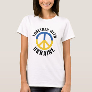 Zusammen mit der Ukraine T-Shirt
