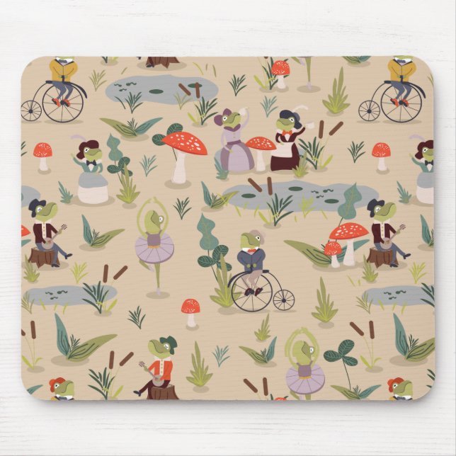 Zusammen mit Frosch Land Mousepad (Vorne)