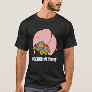 Zusammen Mutter Tochter Autistische Mädchen Autism T-Shirt