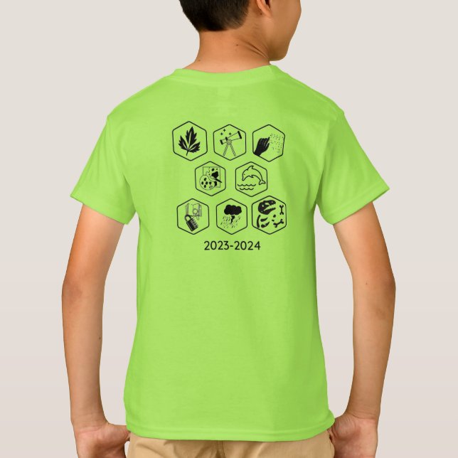 Zusammen Scouts 23/24 Kids T-Shirt (Rückseite)