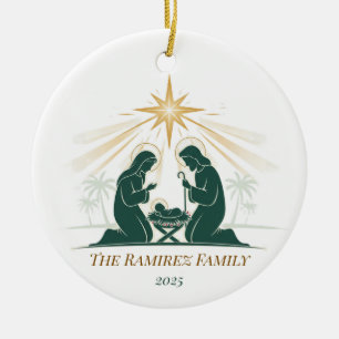 Zusammen unter der Star Nativity Ornament