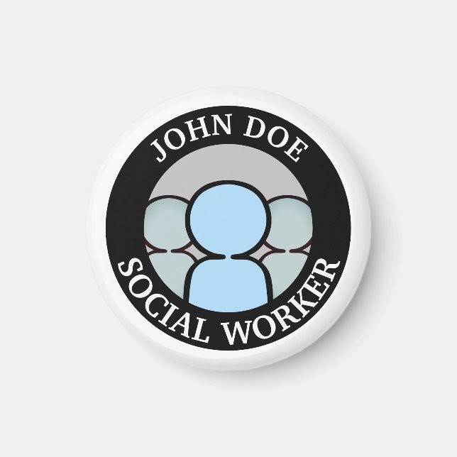 Zusammenarbeit mit Menschen Magnet (Vorne)