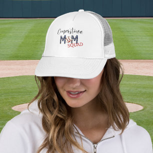 Zusammenarbeit NY Baseball Mama Squad Sports Mama Truckerkappe