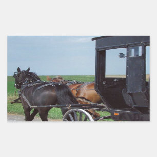 Zusammenarbeit Rechteckiger Aufkleber