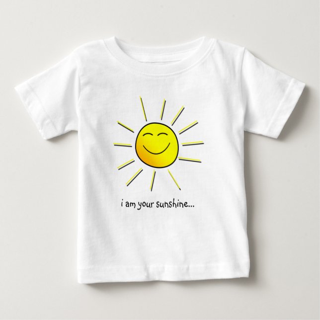 Zusammenbringen des Sonnenscheins (zu "Ihnen ist Baby T-shirt (Vorderseite)