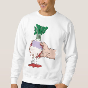 Zusammendrücken des Bluts von einer Rübe Sweatshirt