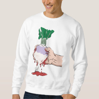 Zusammendrücken des Bluts von einer Rübe Sweatshirt