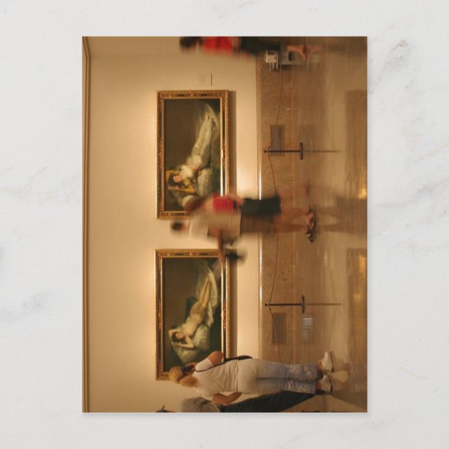 Zusammenfassendes La Maja (Goya) Maja vestida La Postkarte (Vorderseite)