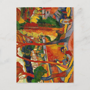 Zusammenfassung Beschreibung der Wende Road, L?Est Postkarte