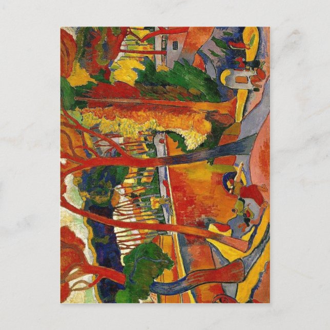 Zusammenfassung Beschreibung der Wende Road, L?Est Postkarte (Vorderseite)