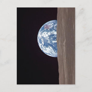 Zusammenfassung Beschreibung Erde hinter dem Mond Postkarte