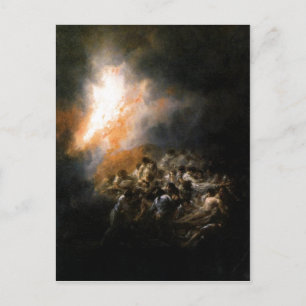 Zusammenfassung Beschreibung Incendio, fuego de no Postkarte