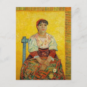 Zusammenfassung Beschreibung Portrait der italieni Postkarte