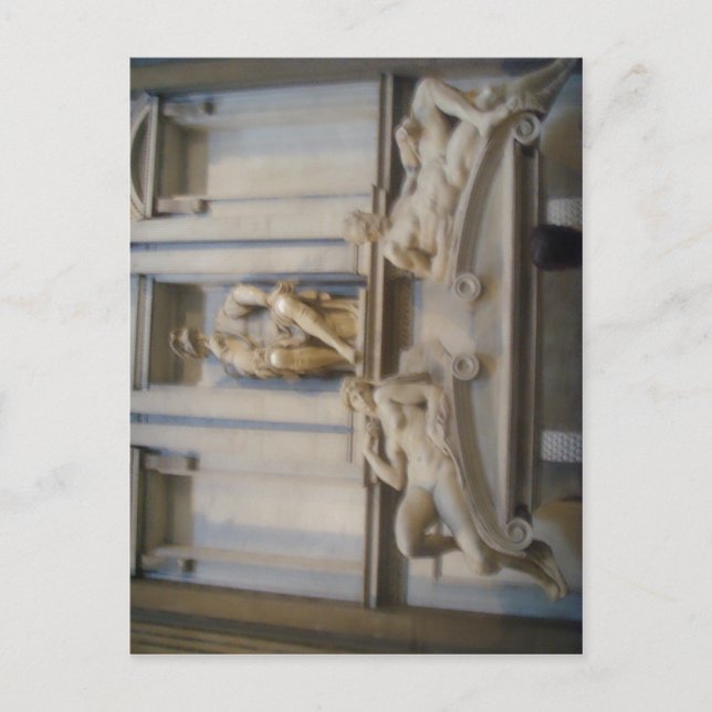 Zusammenfassung Cappelle Medicee (Medici Chapels)  Postkarte (Vorderseite)