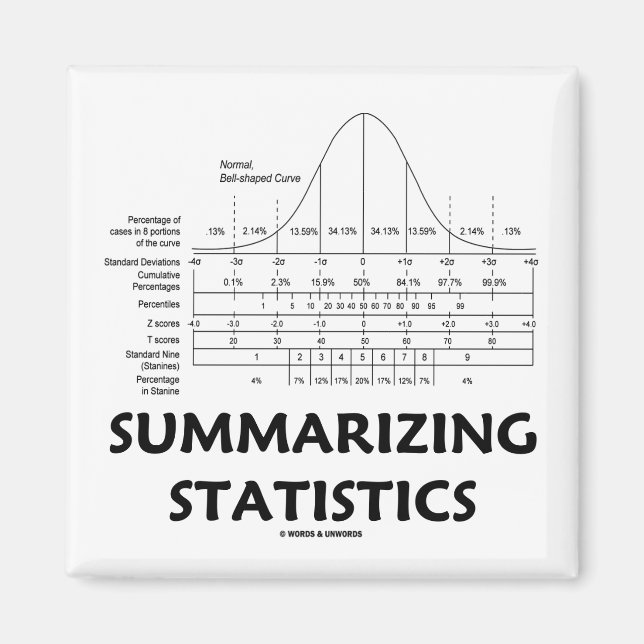Zusammenfassung der Statistiken Magnet (Vorne)