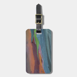 Zusammenfassung des Rainbow Gum Baumes Gepäckanhänger