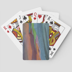 Zusammenfassung des Rainbow Gum Baumes Spielkarten
