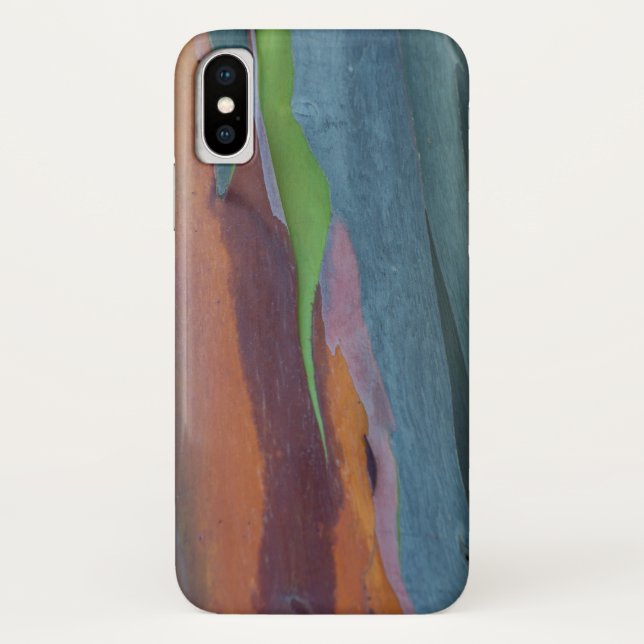 Zusammenfassung des Regenbogen-Gumminbaums Case-Mate iPhone Hülle (Rückseite)