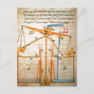 Zusammenfassung Diagramm aus dem Buch von Al-Jazar Postkarte