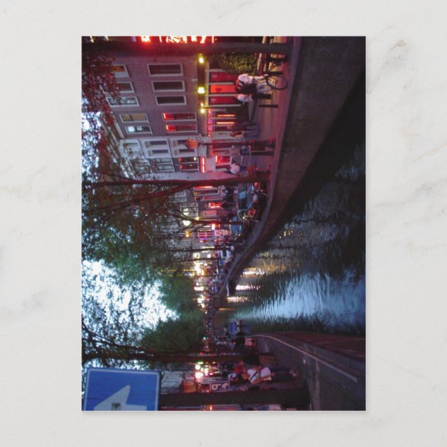 Zusammenfassung Espa?ol: Calle del barrio Rojo de  Postkarte (Vorderseite)