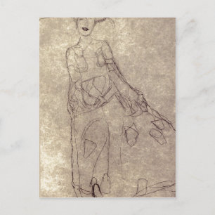 Zusammenfassung Klimt, Gustav Studie f?r das Gem?l Postkarte