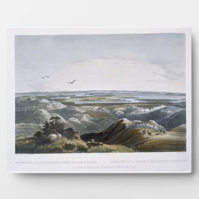 Zusammenfluss des Gelben Steins mit dem Missou Fotoplatte (Vorderseite)