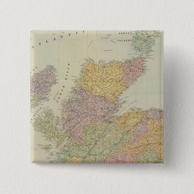 Zusammenfluss Schottland Button (Vorderseite)