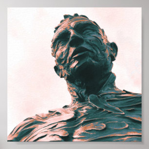 Zusammenfluss von David Zahn Poster