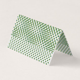 Zusammengefaltete Visitenkarte Visitenkarten