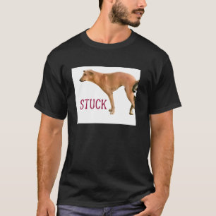 Zusammengeklebte Hunde Lustige Paar-Spruch-Zitat H T-Shirt