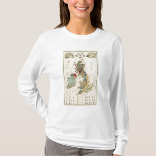 Zusammengesetzte geologische, paläontologische T-Shirt