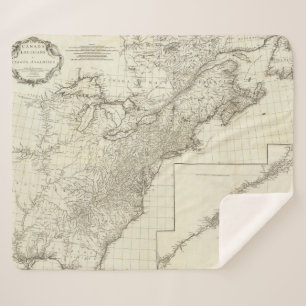 Zusammengesetzte Karte von Kanada Sherpadecke