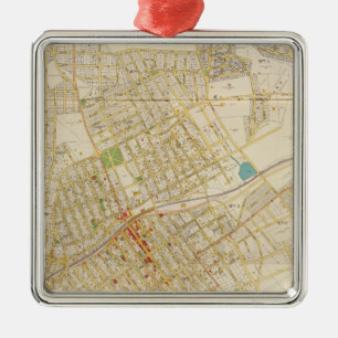 zusammengesetzter Mt Vernon Silbernes Ornament