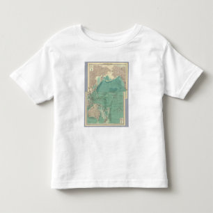 Zusammengesetzter Pazifischer Ozean Kleinkind T-shirt