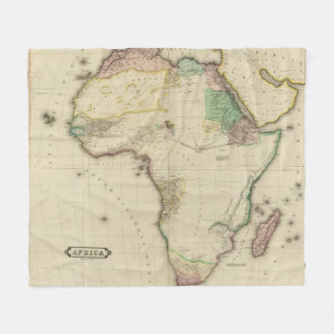 Zusammengesetztes Afrika Fleecedecke