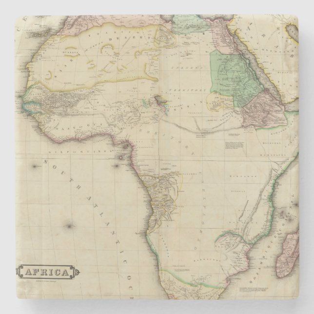 Zusammengesetztes Afrika Steinuntersetzer (Vorderseite)