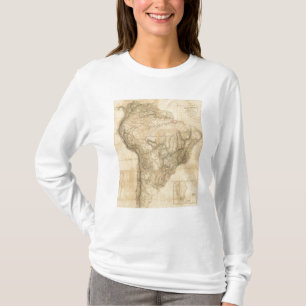Zusammengesetztes Südamerika 4 T-Shirt