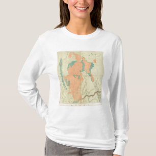 Zusammengesetztes Uinkaret Hochebene-Nord und Süd T-Shirt