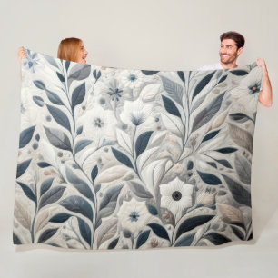 Zusammengestelltes abstraktes Design Fleecedecke