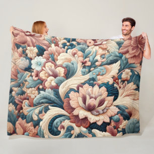 Zusammengestelltes abstraktes Design Fleecedecke