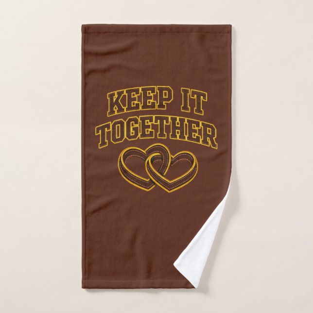 Zusammenhalten Badhandtuch Set (Handtuch)